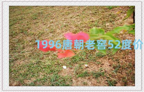 1996唐朝老窖52度价格